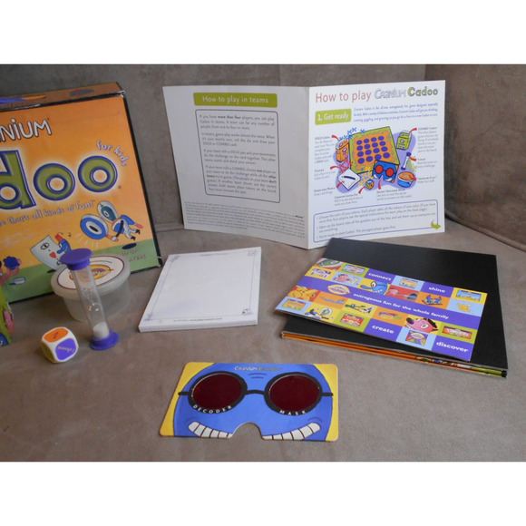 2002 Cranium Cadoo for Kids (Missing Clay) Board Game - Picture 5 of 12